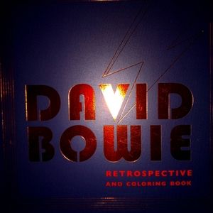 David Bowie RETROSPECTIVE and Coloring book